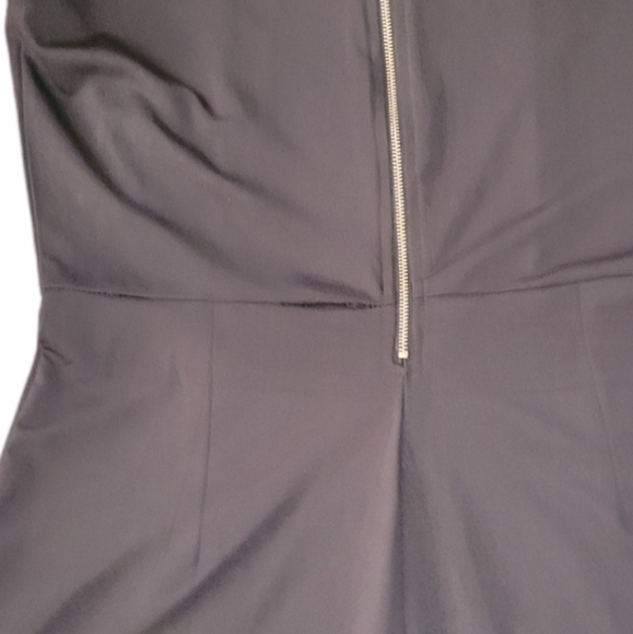 Black short romper with gold buttons - Picture 4 of 4